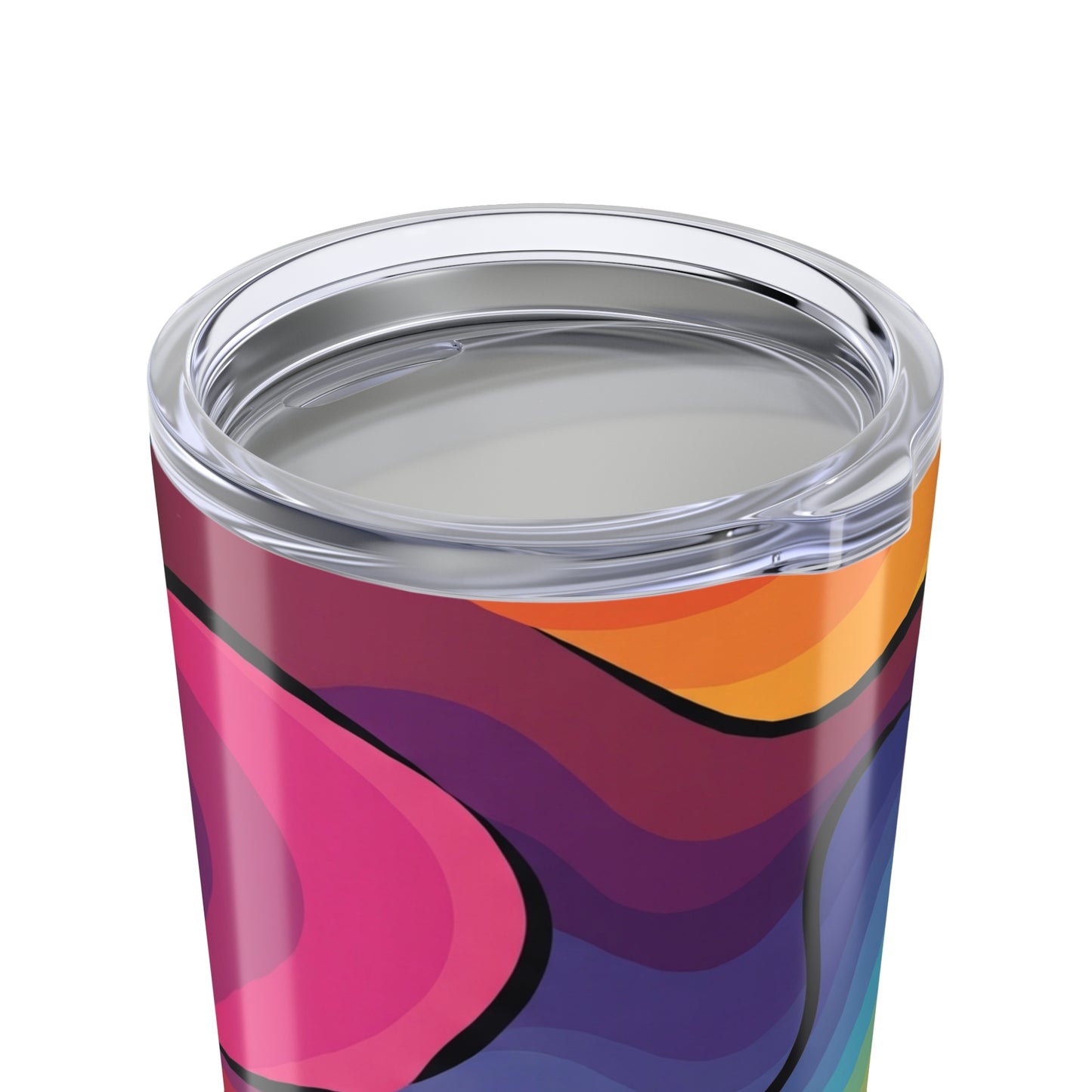 20oz Stainless Steel Printed Tumbler With Double Wall Vacuum Insulation Leak Proof For Hot And Cold Beverages Daily