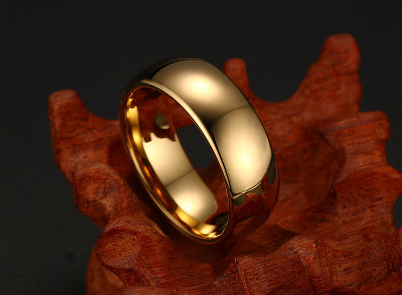 Men And Women Tungsten Carbide Ring Signet Style Durable Everyday Wear Band Hypoallergenic Unisex Design Solid