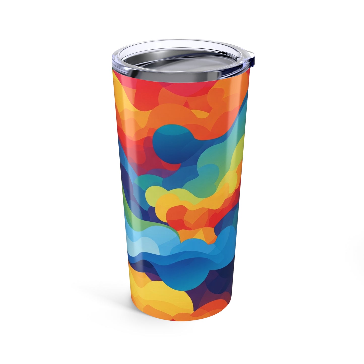 20oz Stainless Steel Tumbler With Double Wall Vacuum Insulation Spill Resistant BPA Free Printed For Hot And Cold