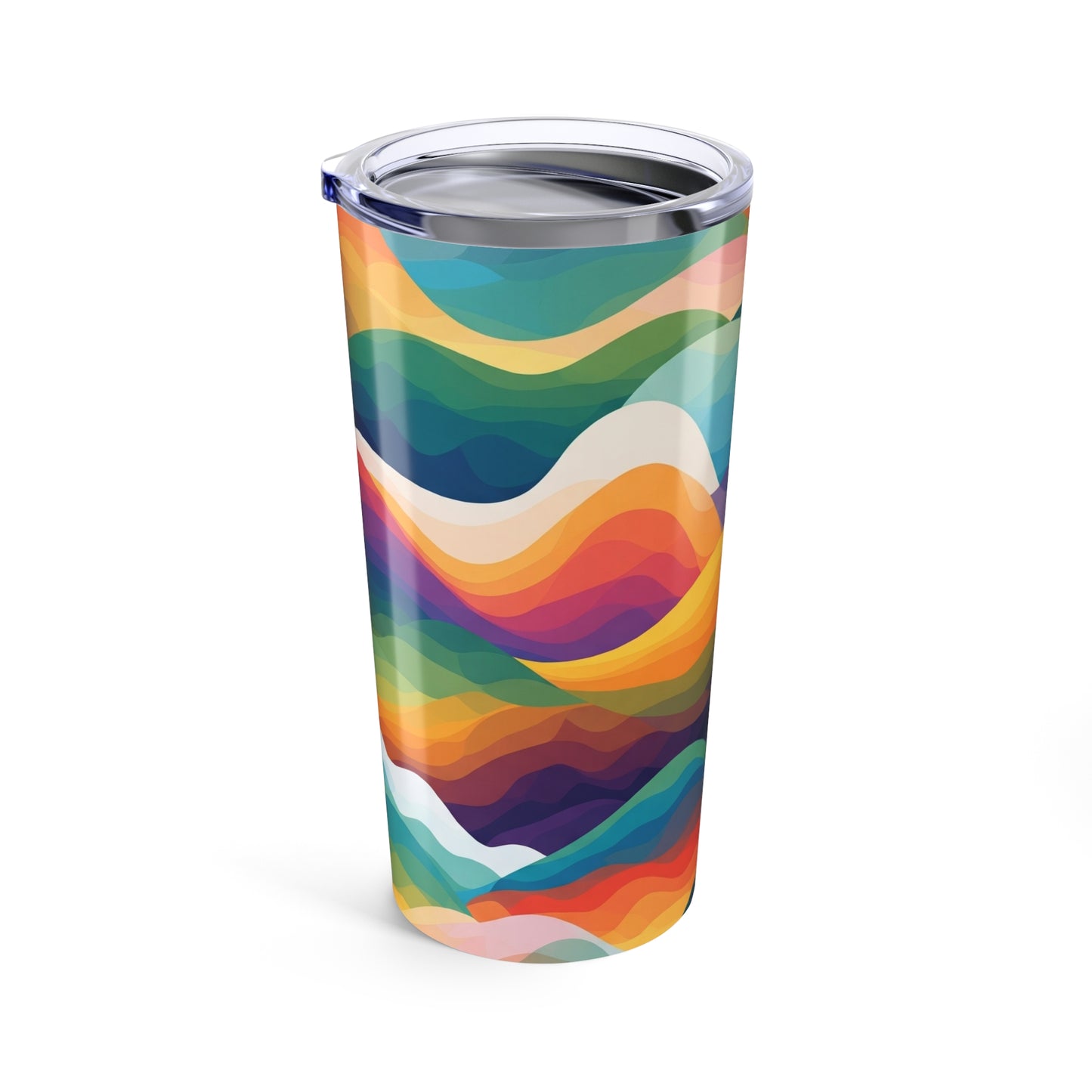 20oz Stainless Steel Tumbler With Double Wall Vacuum Insulation Spill Resistant Lid For Hot Or Cold Drinks Travel
