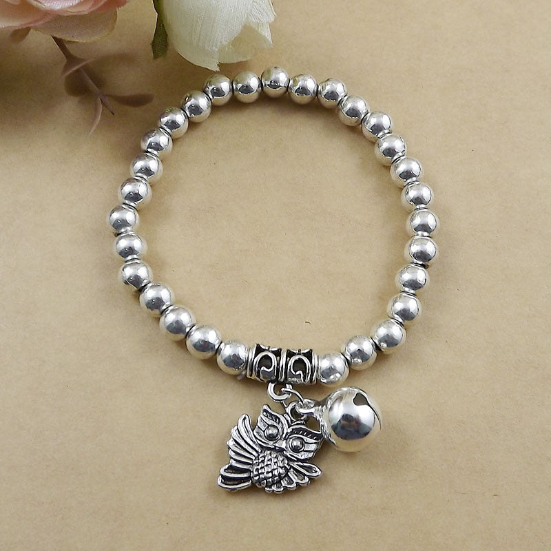 Unisex Geometric Bracelet Electroplated Finish Alloy Bangle Tibetan Silver For Men And Women Nationwide Styles