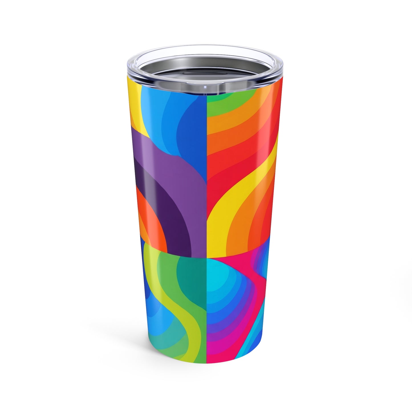 20oz Stainless Steel Tumbler With Double Wall Vacuum Insulation Leak Proof Durable For Hot Or Cold Beverages