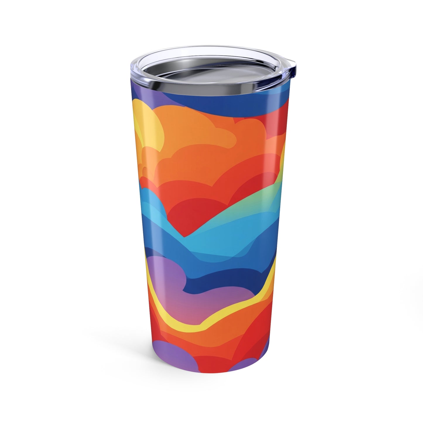 20oz Stainless Steel Tumbler With Double Wall Vacuum Insulation Spill Resistant Travel Mug Hot And Cold Beverages