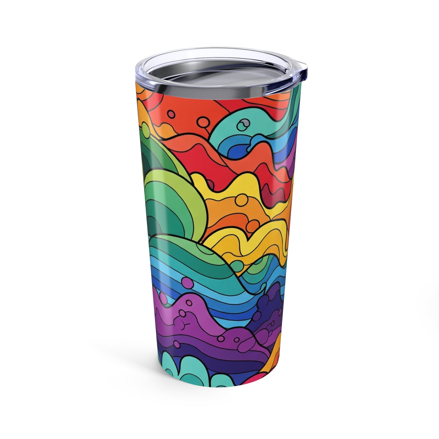 20oz Stainless Steel Tumbler Double Wall Vacuum Insulation Leak Proof Design For Hot And Cold Drinks Dishwasher
