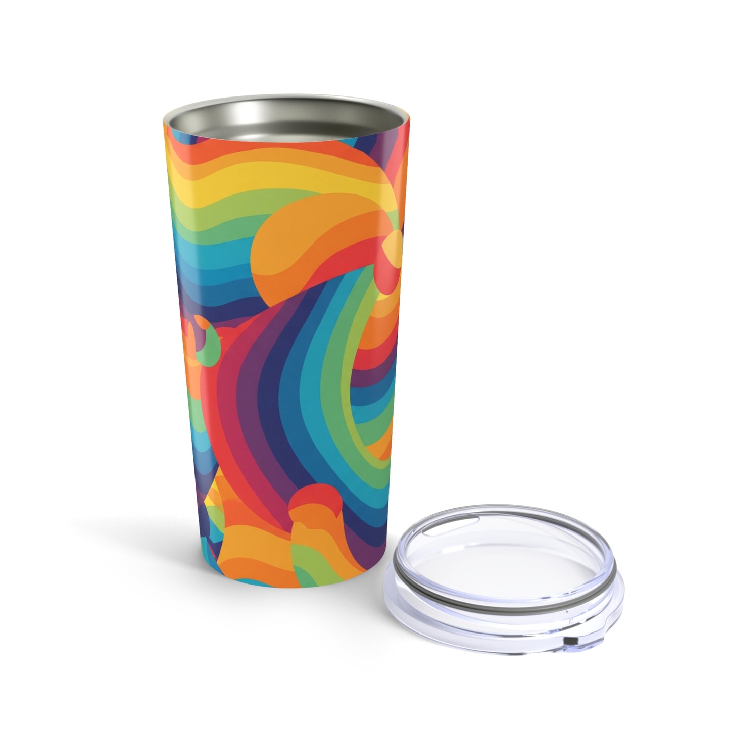 20oz Stainless Steel Tumbler With Double Wall Vacuum Insulation Spill Resistant Lid For Hot Or Cold Drinks Easy To