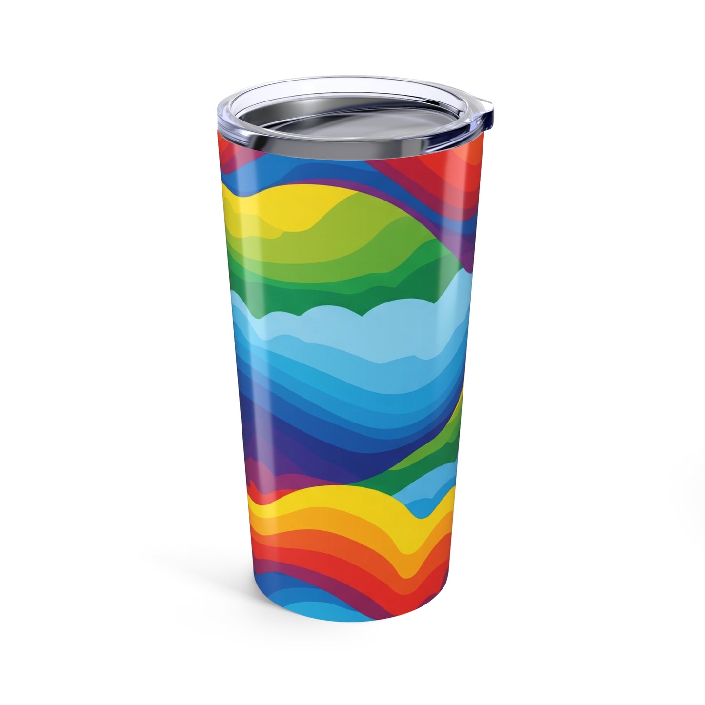 20oz Double Wall Insulated Tumbler With Spill Resistant Design For Hot And Cold Beverages And Unique Printed