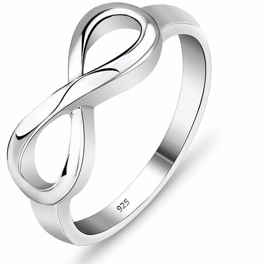 Elegant Alloy Silver Plated Ring For Women And Girls Lightweight Everyday Wear Jewelry Fashion Sizes US 5 6 7 8 9 10