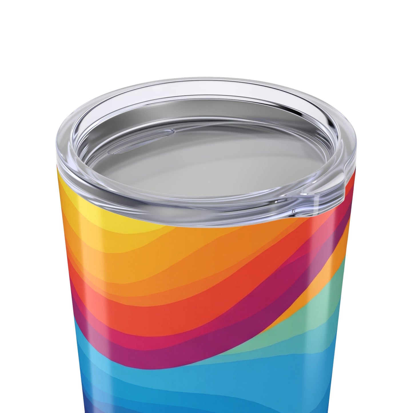 20oz Stainless Steel Tumbler With Vacuum Insulation Spill Resistant Travel Mug Printed Design For Hot Or Cold