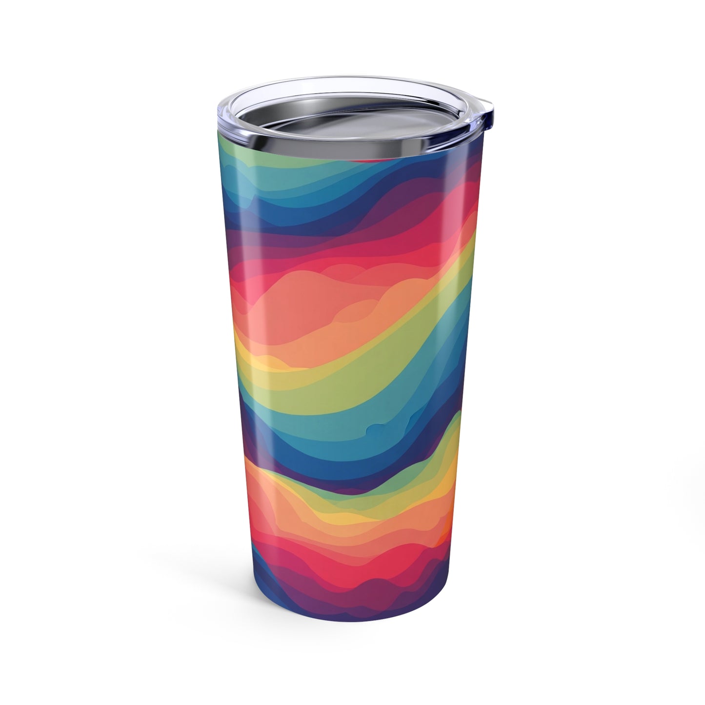 20Oz Stainless Steel Travel Mug With Double Wall Insulation Keeps Drinks Hot Or Cold And Has A Printed Design