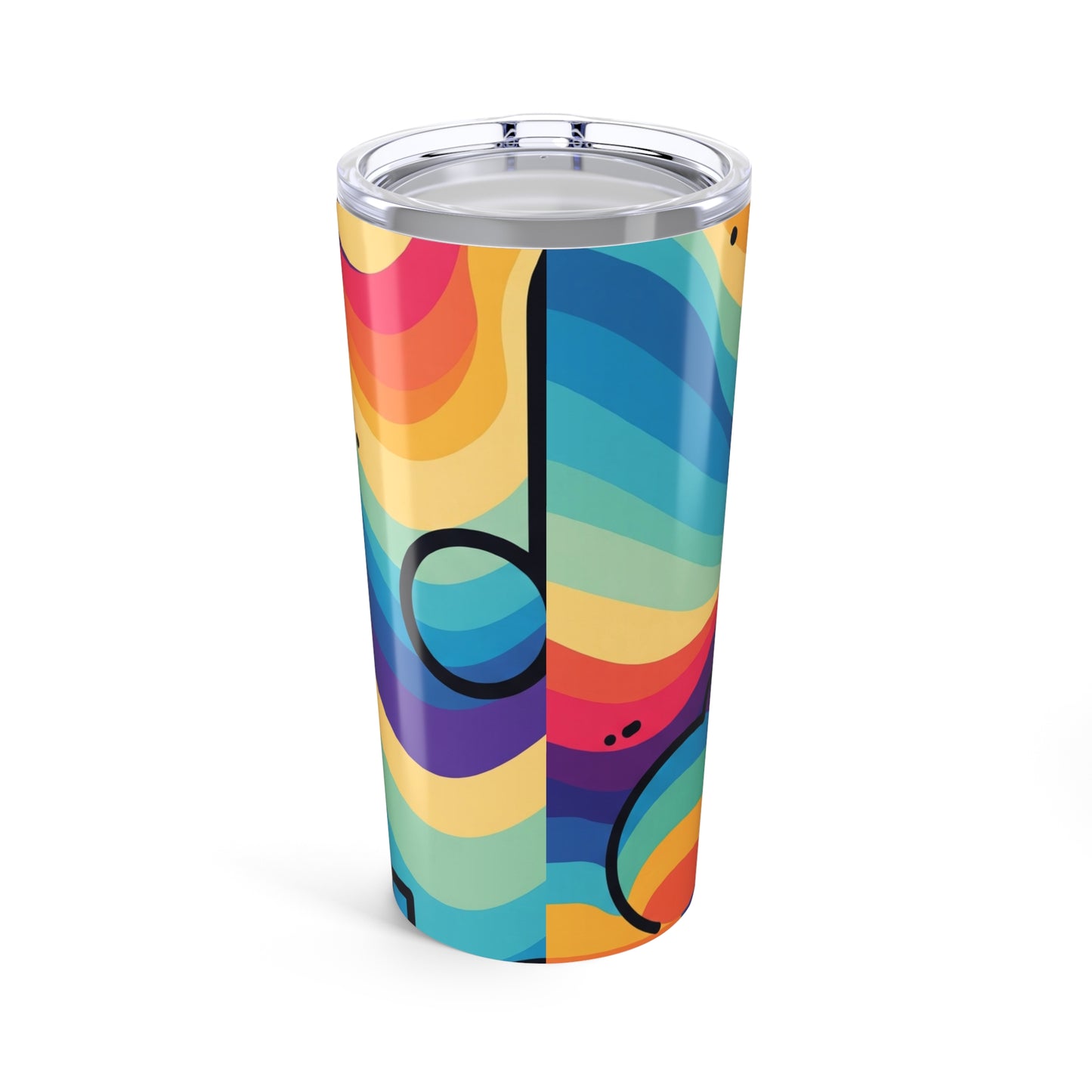 20oz Stainless Steel Tumbler With Double Wall Vacuum Insulation Travel Mug Printed Durable Coffee Cup Drinkware