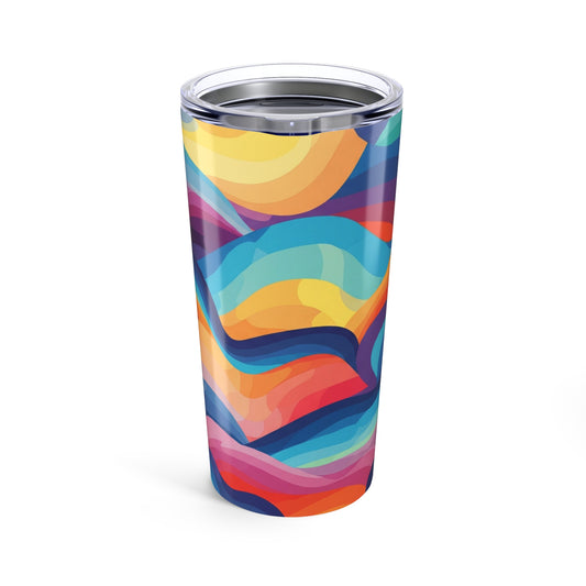 20oz Stainless Steel Printed Tumbler With Double Wall Vacuum Insulation Travel Mug Everyday For Hot And Cold