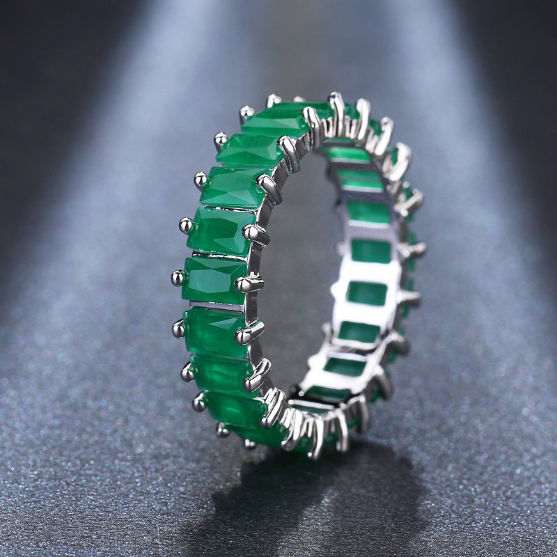 Multicolor circle ring