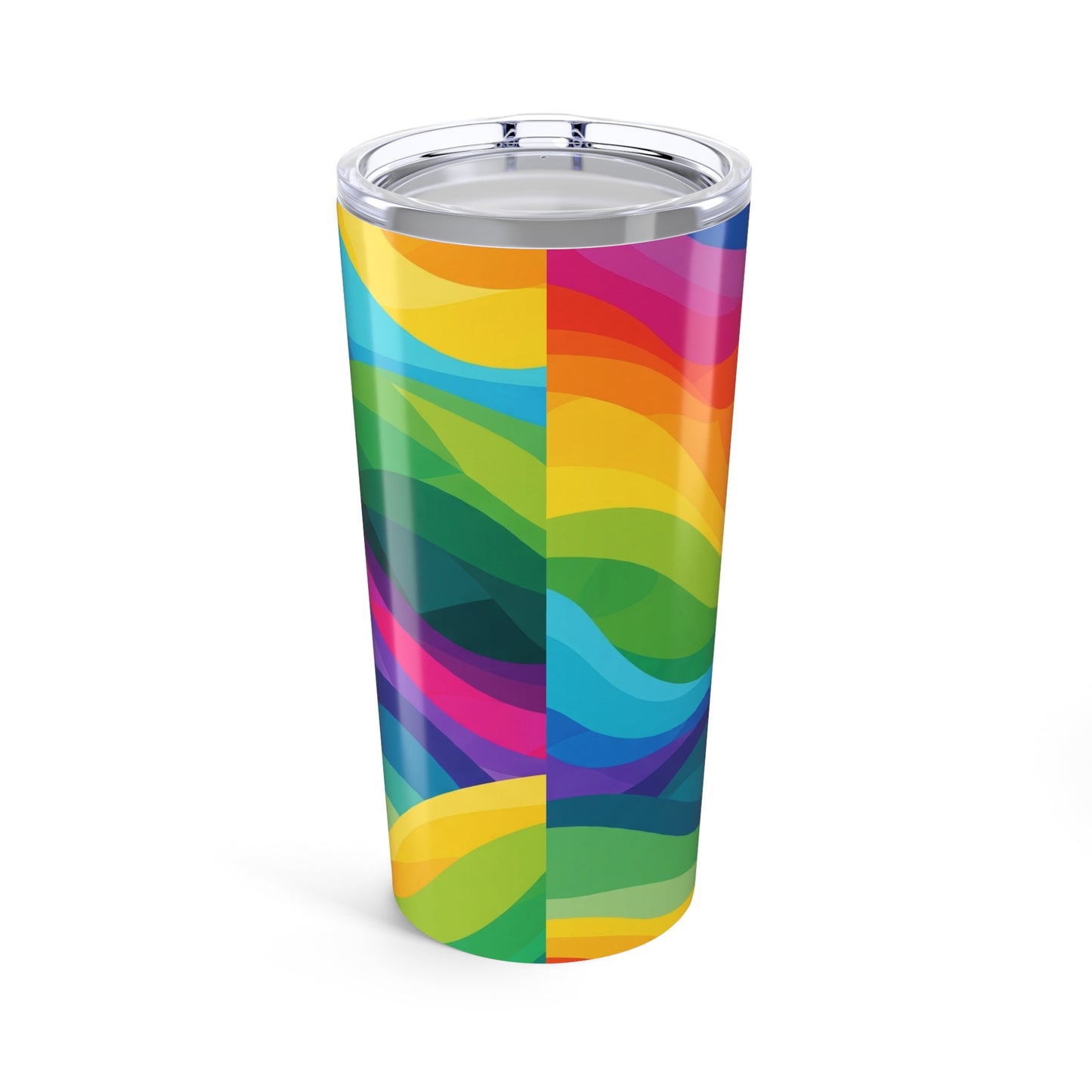 20oz Stainless Steel Tumbler With Printed Design Double Wall Vacuum Insulated Leak Proof BPA Free Hot And Cold