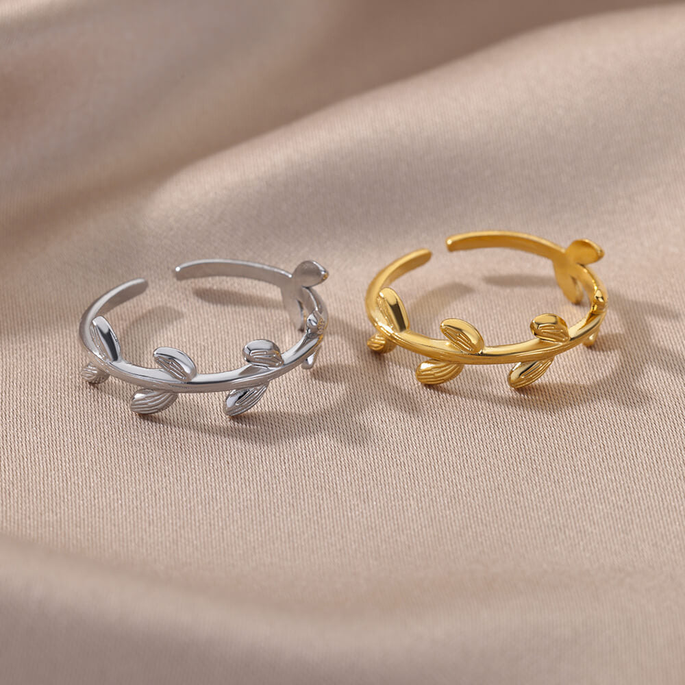 Stainless Steel Ring Geometric Gold Inlay Design Elegant Jewelry For Everyday Occasions And Special Events Wear