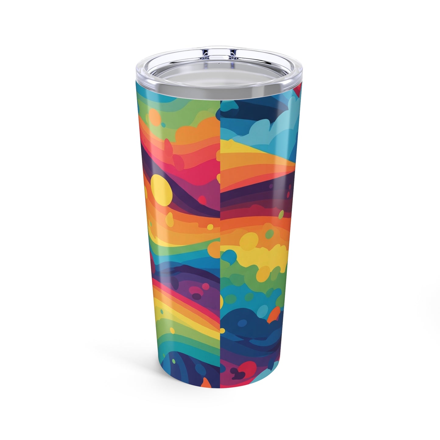 20oz Stainless Steel Tumbler Double Wall Vacuum Insulation For Hot Or Cold Beverages Spill Resistant Travel Mug Lid