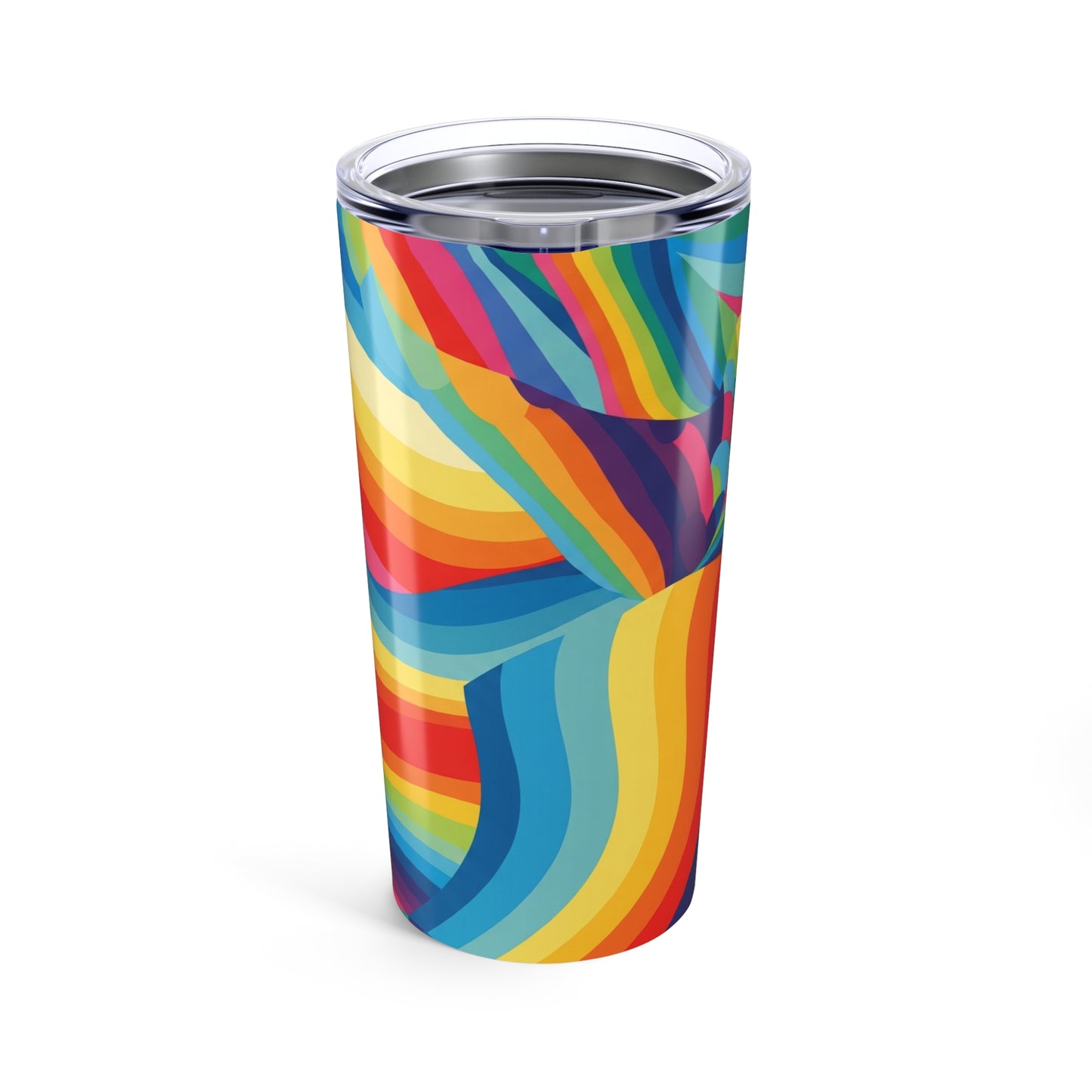 20oz Stainless Steel Tumbler With Artwork Double Wall Vacuum Insulated Leak Proof Thermal For Hot And Cold