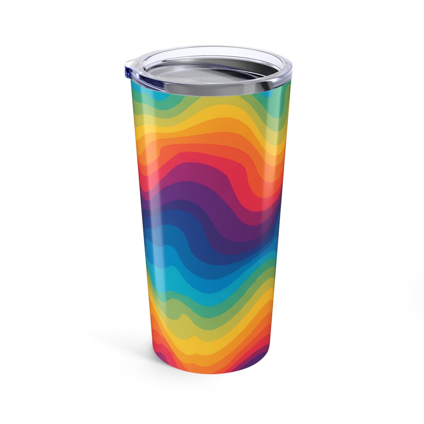 20 Oz Durable Metal Coffee Cup With Double Wall Insulation Keeps Drinks Hot Or Cold Printed Art Finish Dishwasher