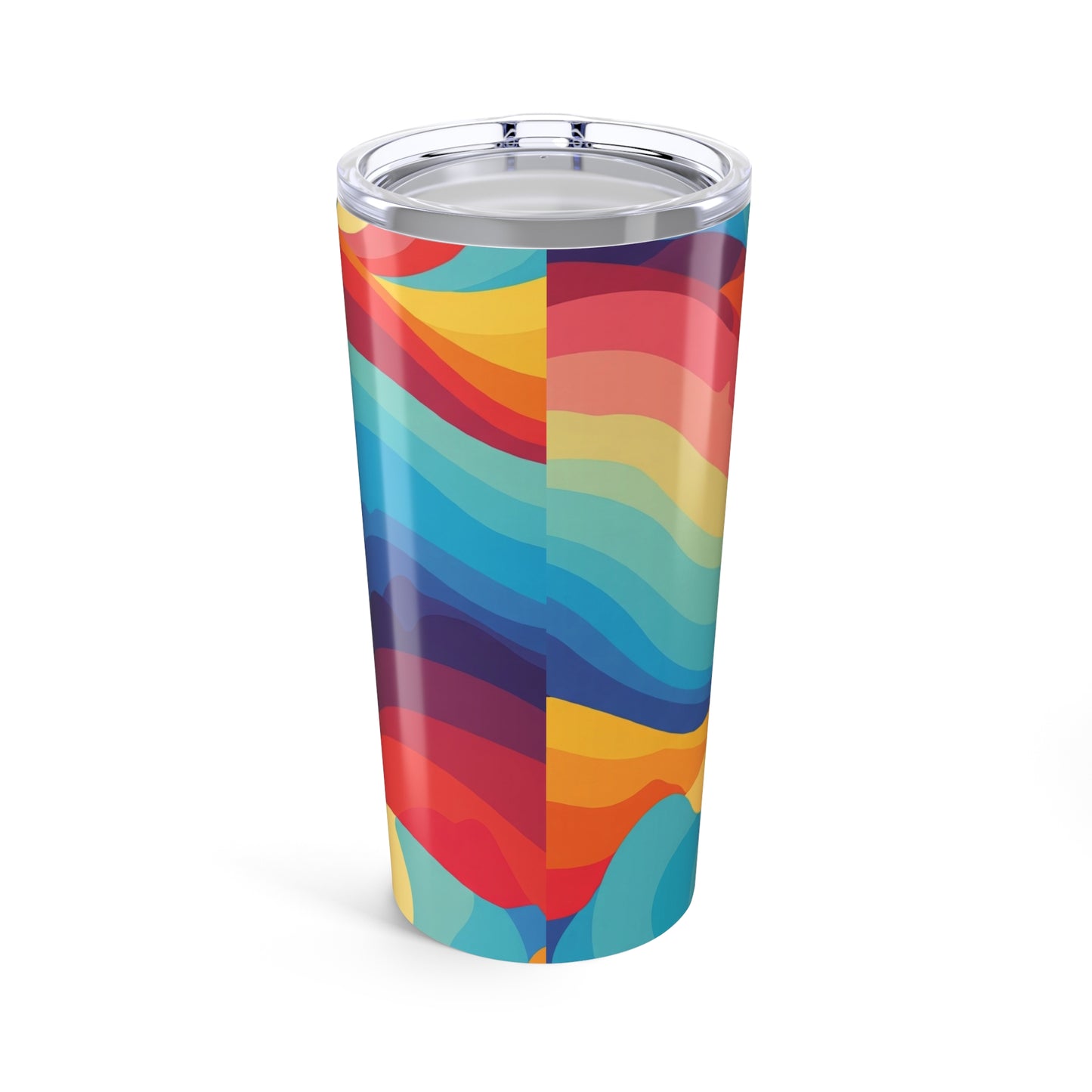 20oz Stainless Steel Tumbler With Double Wall Vacuum Insulation Leak Proof Lid Printed Hot Cold Travel Mug