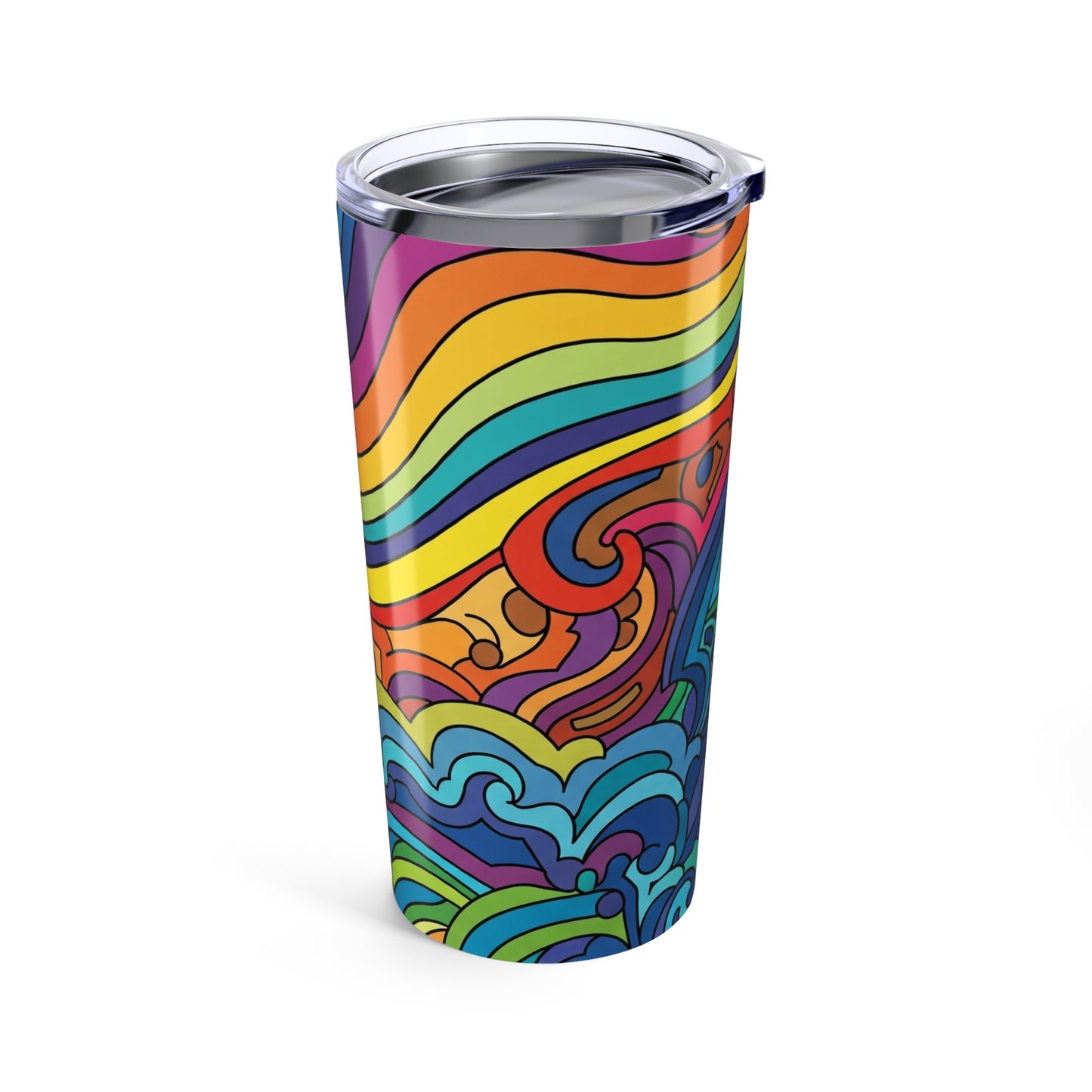 20 Oz Stainless Steel Tumbler Double Wall Vacuum Insulation Dishwasher Safe Spill Resistant Travel Mug Hot Or Cold