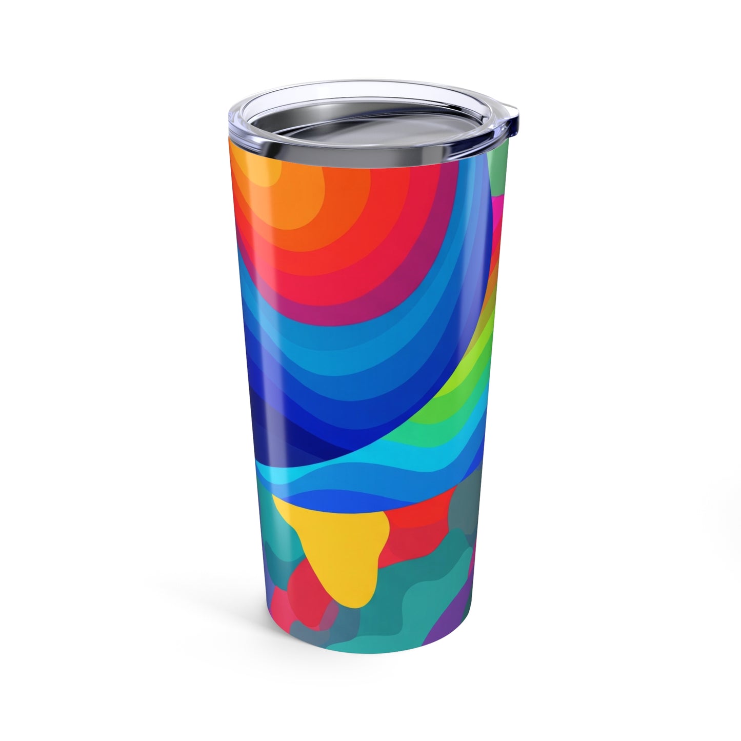 20 Oz Stainless Steel Tumbler With Double Wall Vacuum Insulation Spill Resistant Travel Mug For Hot And Cold
