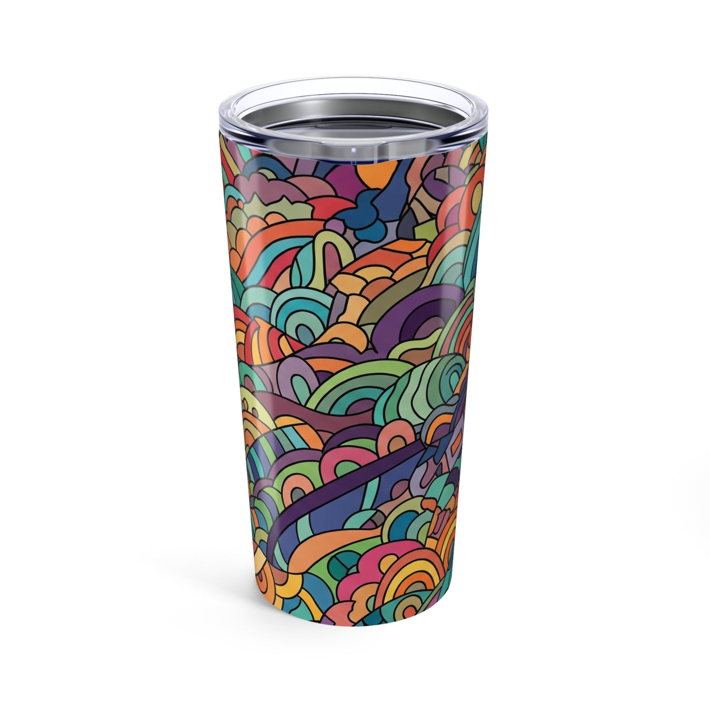 20 Oz Stainless Steel Tumbler With Double Wall Vacuum Insulation Leak Proof Design For Hot And Cold Beverages