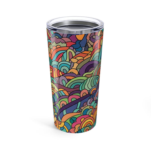 20 Oz Stainless Steel Tumbler With Double Wall Vacuum Insulation Leak Proof Design For Hot And Cold Beverages