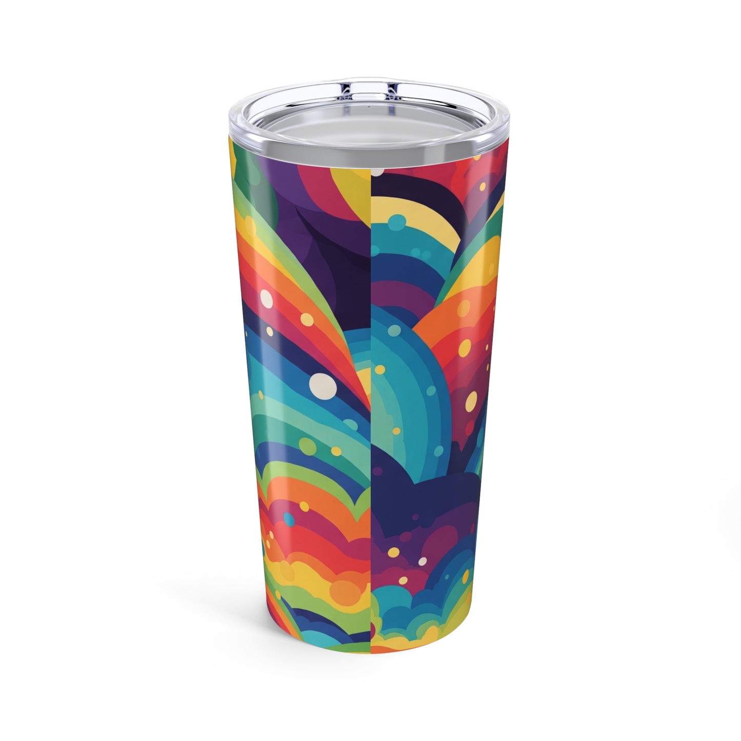 20oz Stainless Steel Tumbler With Vibrant Printed Artwork Vacuum Insulated Double Wall Leak Proof Hot Cold Travel