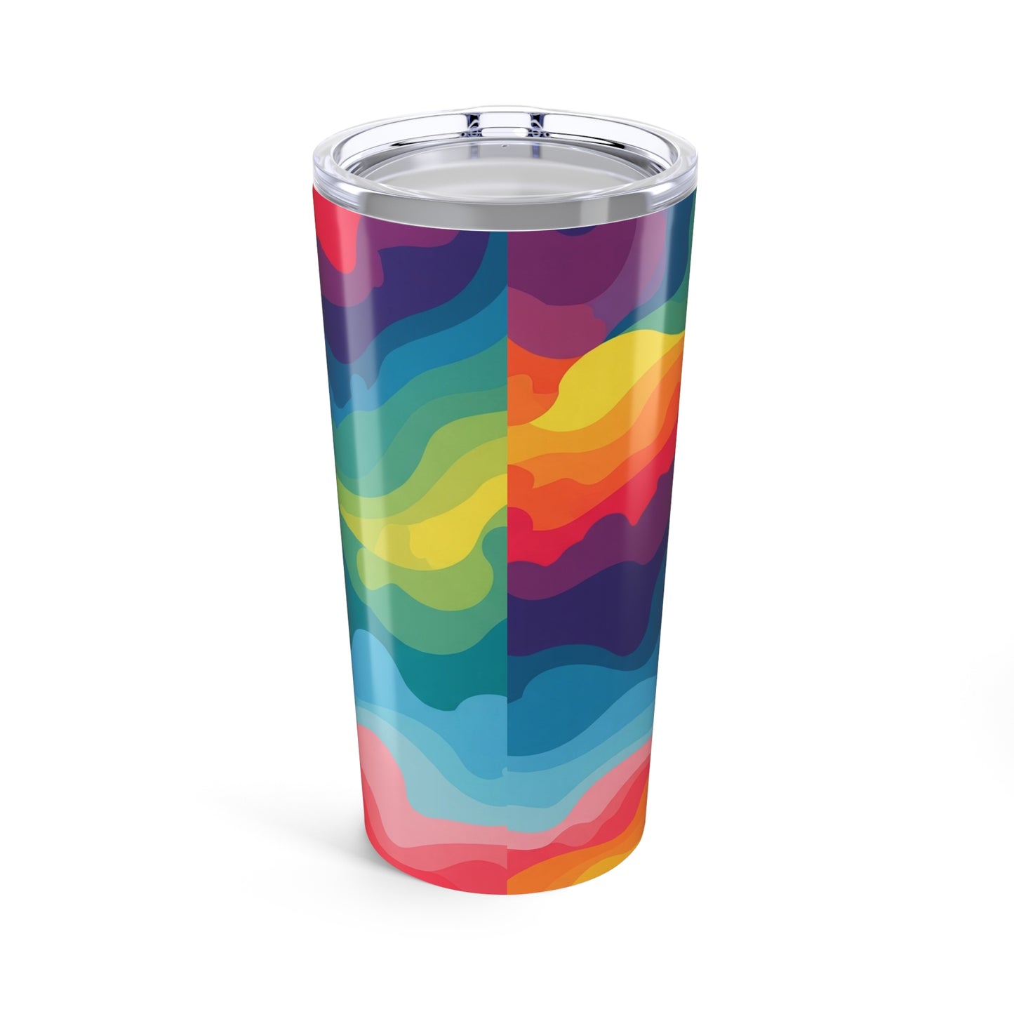 20oz Stainless Steel Tumbler With Double Wall Vacuum Insulation Spill Resistant Printed For Hot And Cold Beverages