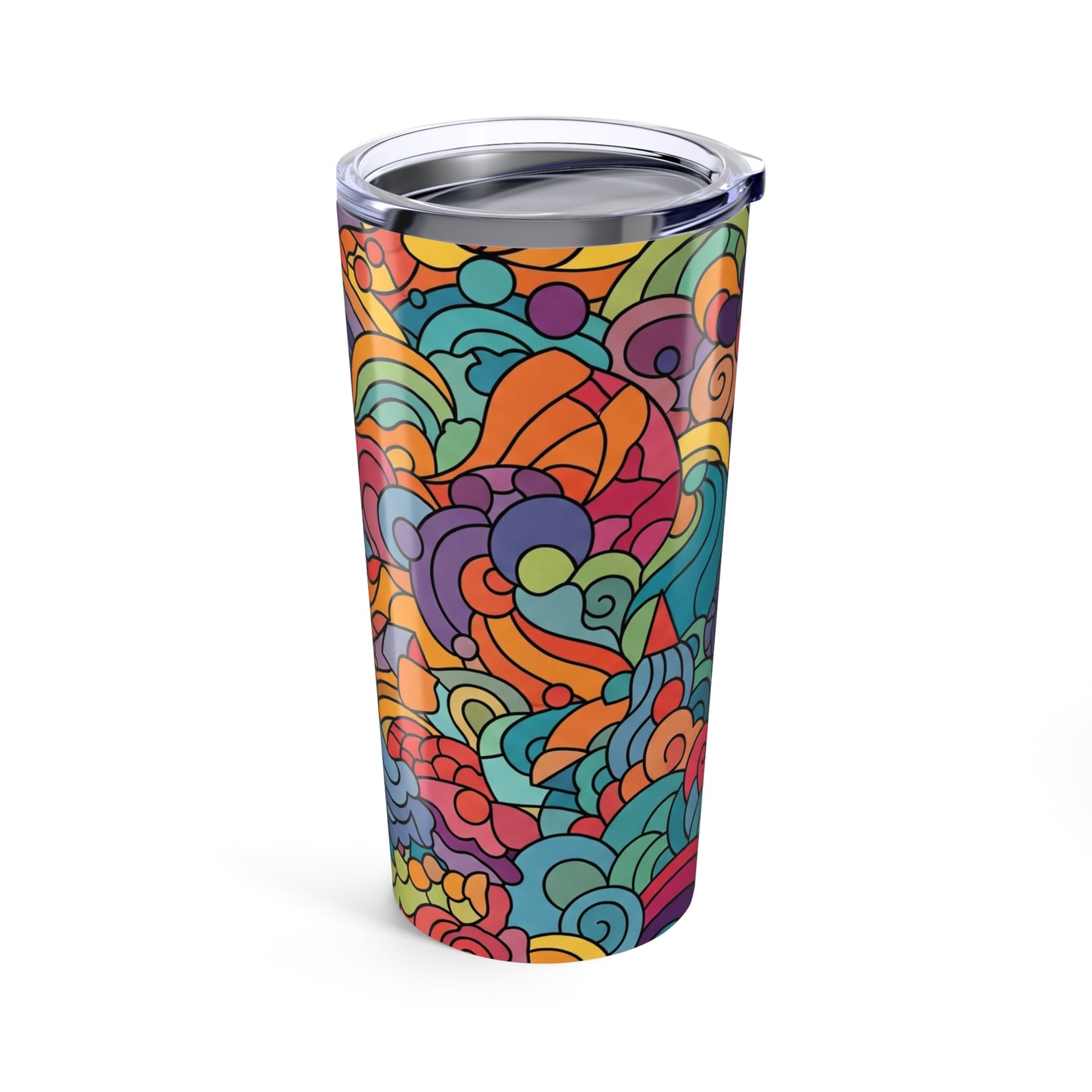 20oz Stainless Steel Tumbler Vacuum Insulation Spill Resistant BPA Free Design Travel Mug For Hot And Cold Drinks