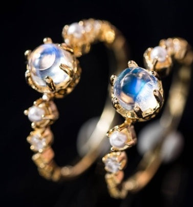 Elegant Diamond Gemstone Ring In Zinc Alloy Setting