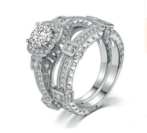 Double Layer Ring With Elegant European Design For Any Outfit A Touch Of Luxury Fashionable For Everyday Shine