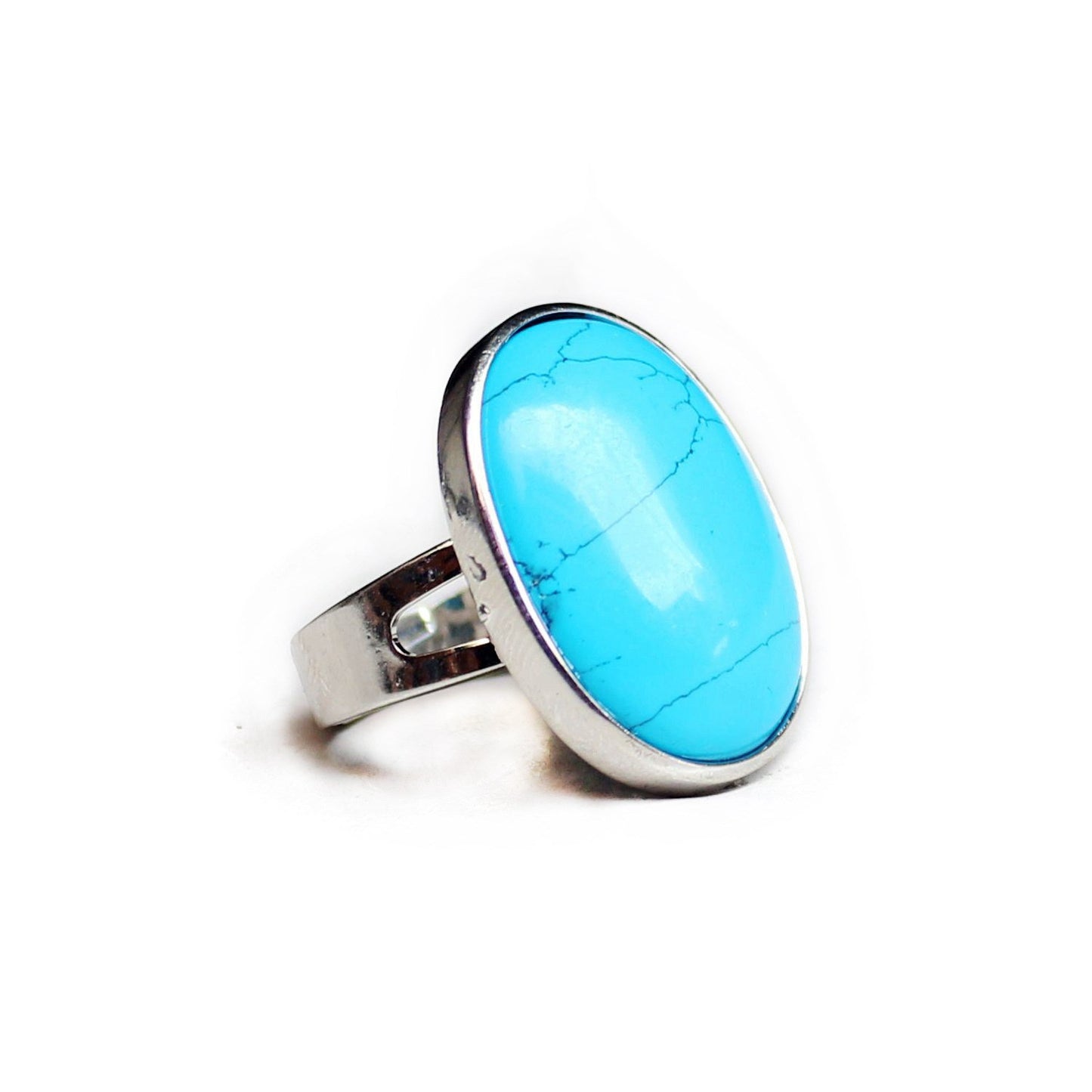 Pink Crystal Ring Unisex Oval Geometric Engagement Gift