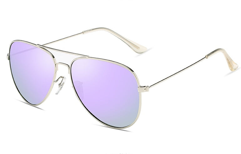 Polarized Driving Glasses Metal Frame Glare Reduction Enhanced Clarity TAC Lenses Outdoor Activities Dark Tint