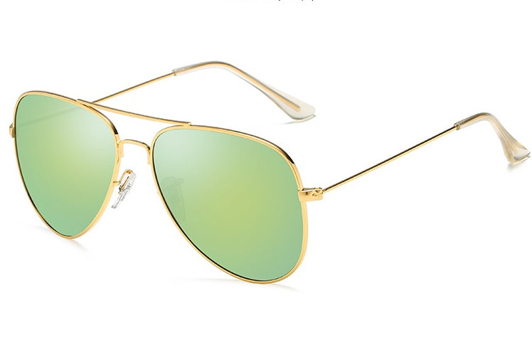 Polarized Driving Glasses Metal Frame Glare Reduction Enhanced Clarity TAC Lenses Outdoor Activities Dark Tint