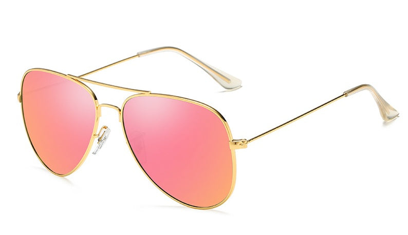 Polarized Driving Glasses Metal Frame Glare Reduction Enhanced Clarity TAC Lenses Outdoor Activities Dark Tint