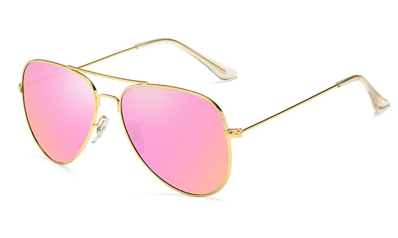 Polarized Driving Glasses Metal Frame Glare Reduction Enhanced Clarity TAC Lenses Outdoor Activities Dark Tint