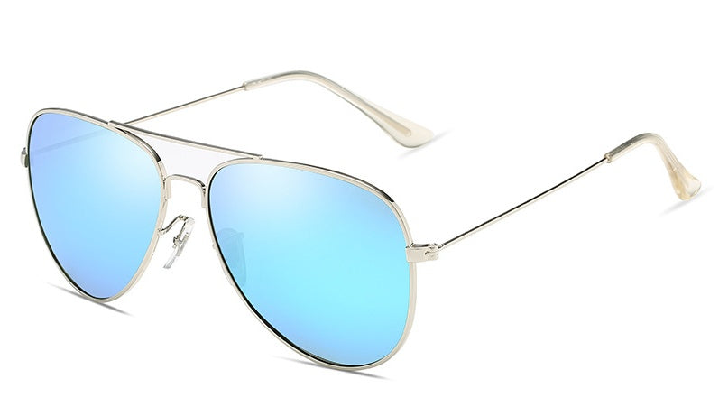 Polarized Driving Glasses Metal Frame Glare Reduction Enhanced Clarity TAC Lenses Outdoor Activities Dark Tint