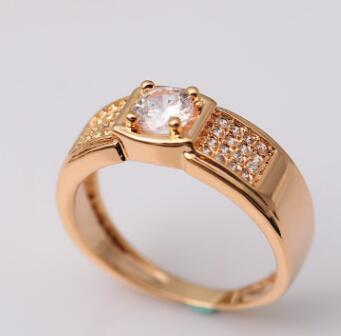 Temperament Ring Trend Simple Brass And Electric White Steel Jewelry Size 6 To 10 Everyday Wearable Accessory