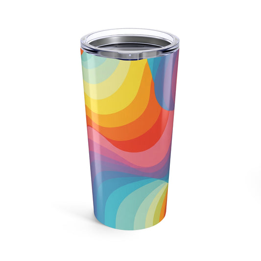 20oz Stainless Steel Tumbler With Double Wall Vacuum Insulation Leak Proof Lid Printed Durable Beverage Container
