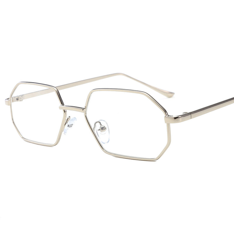 Ocean Color Sunglasses With Metal Frame And PC Lens 99 Percent Visible Light Transmission Fashion Eyewear Look