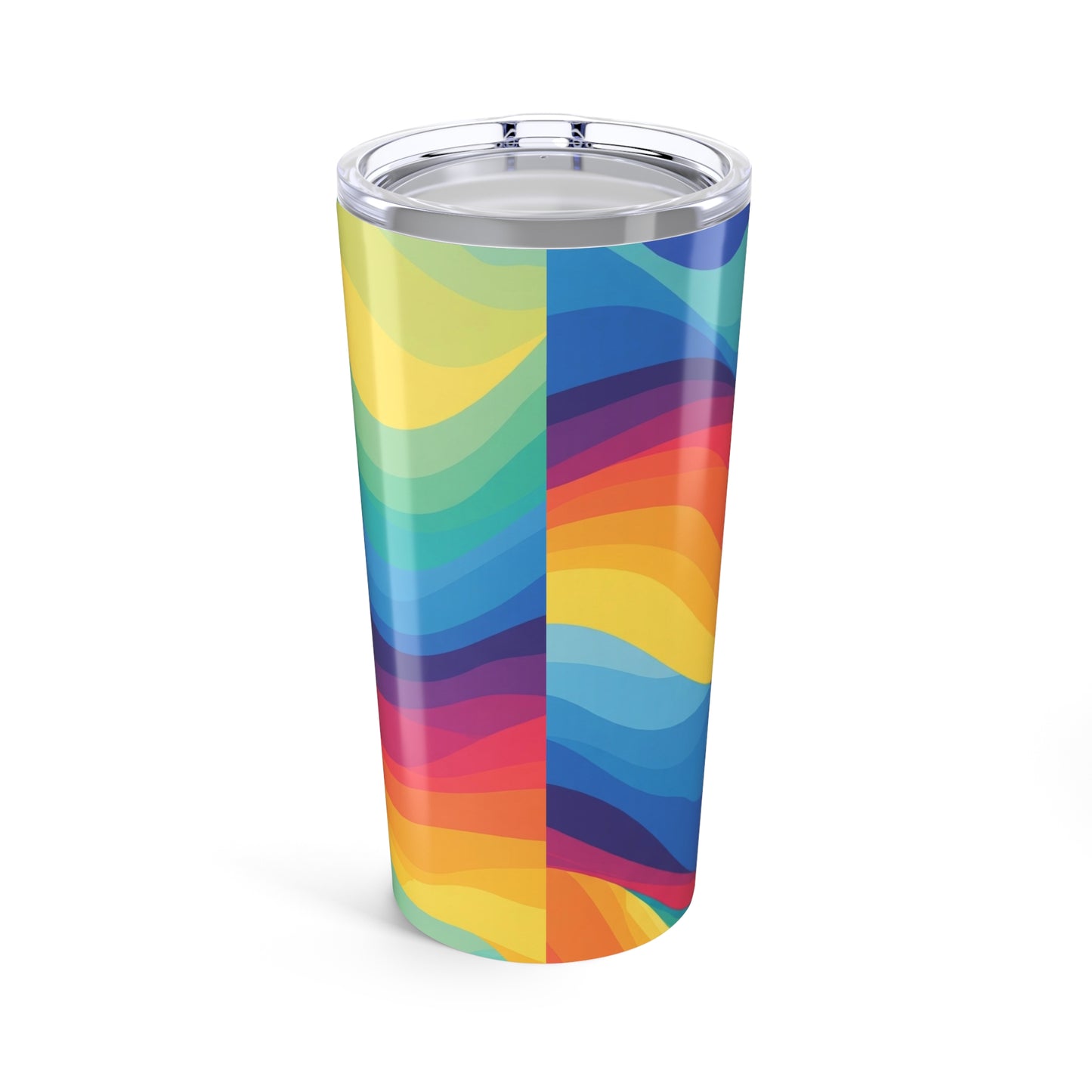 20oz Stainless Steel Printed Tumbler With Double Wall Vacuum Insulation Spill Resistant Coffee Travel Cup With Lid