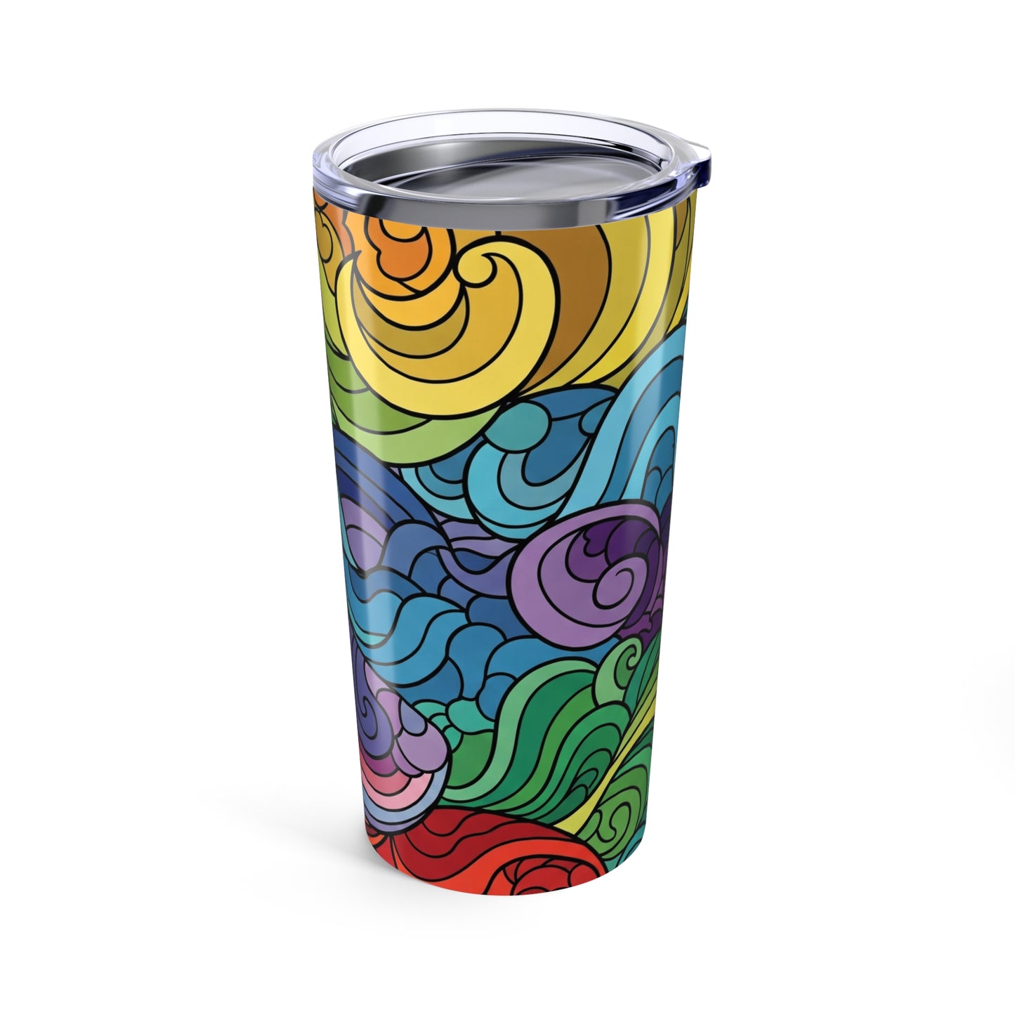 20 Ounce Stainless Steel Tumbler With Double Wall Vacuum Insulation Leak Proof Durable Travel Mug For Hot Or Cold
