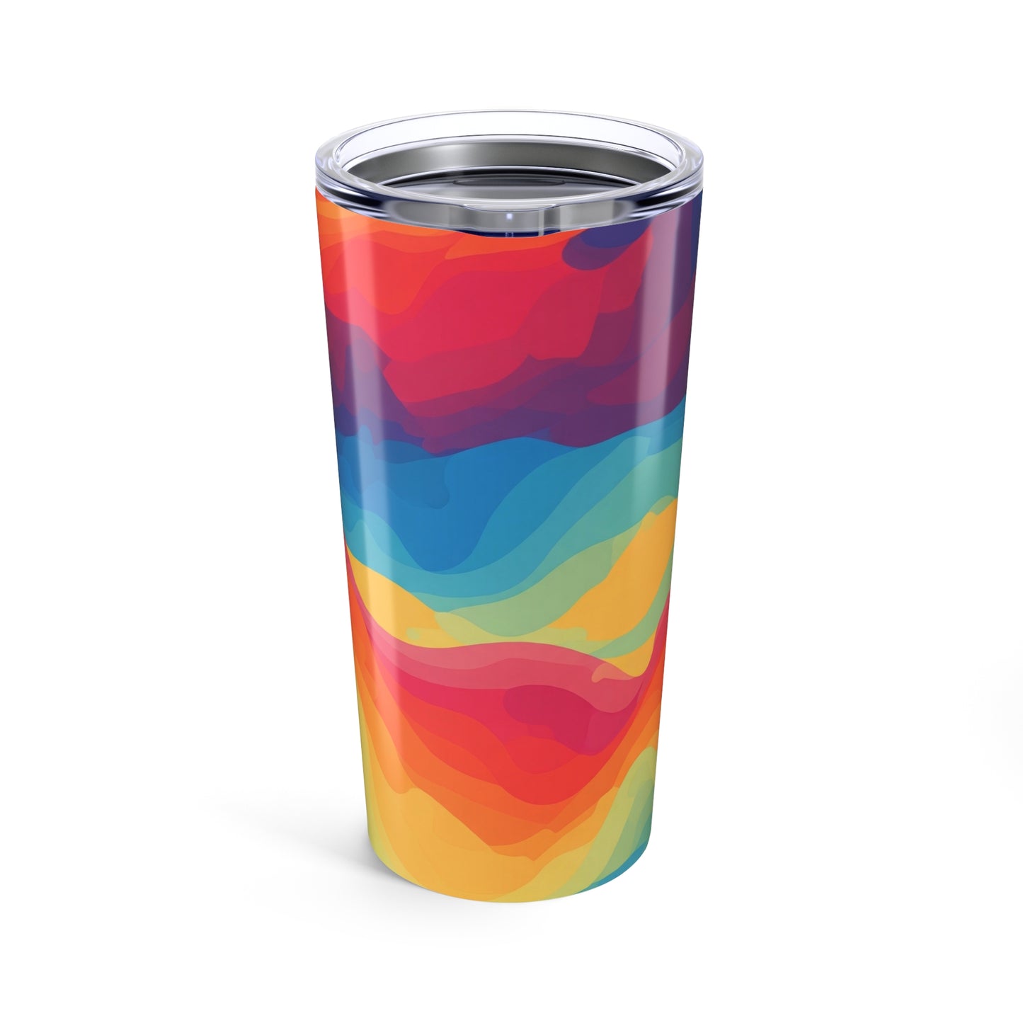 20oz Stainless Steel Travel Mug With Printed Design Double Wall Vacuum Insulated Spill Resistant Keeps Hot Or Cold