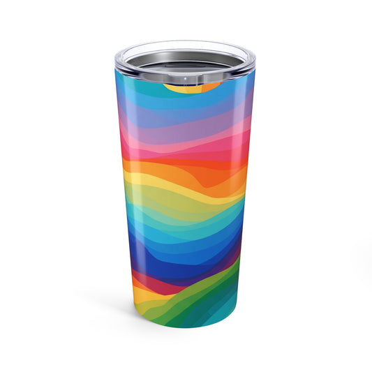 20oz Steel Tumbler With Double Wall Vacuum Insulation And Design Spill Resistant Travel Mug For Hot Cold Beverages
