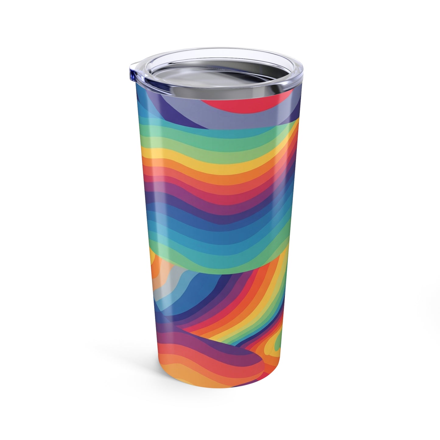 20oz Stainless Steel Tumbler With Double Wall Vacuum Insulation Leak Proof Lid For Keeps Drinks Hot Or Cold All Day