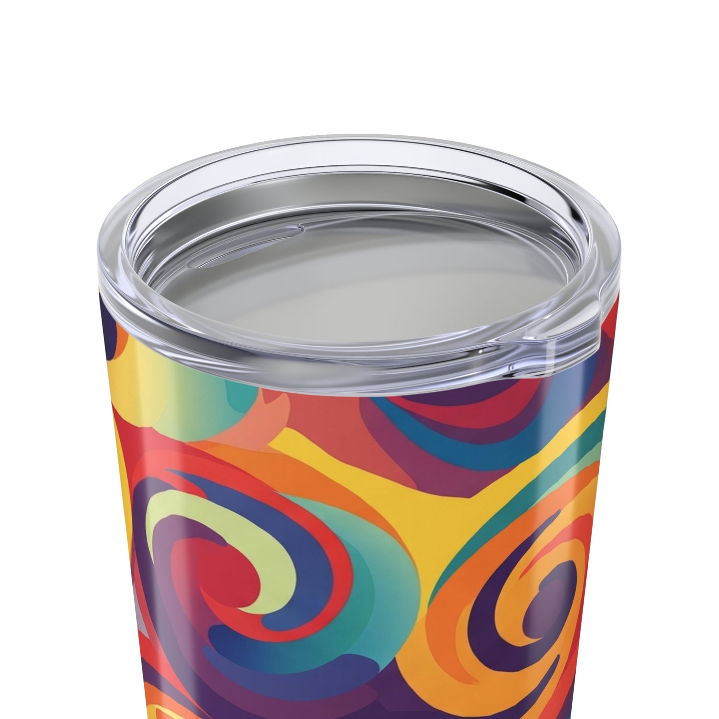 20oz Stainless Steel Travel Mug With Double Wall Vacuum Insulation Spill Resistant Thermal Hot Cold Printed Design