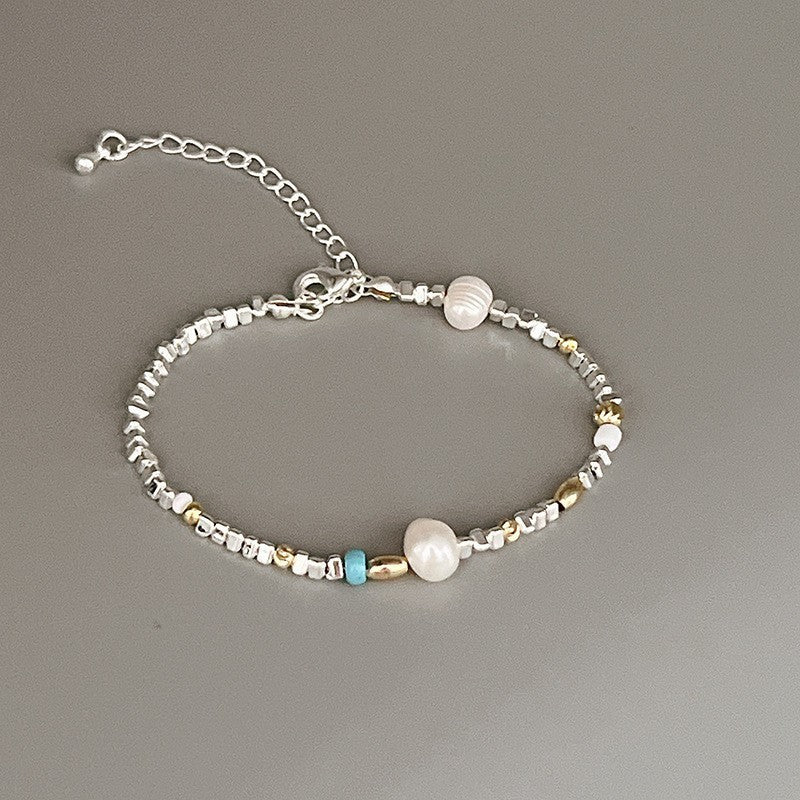 Women Electroplated Bracelet With Artificial Crystal Chic Design Fashionable Bangle Jewelry For Women And Girls