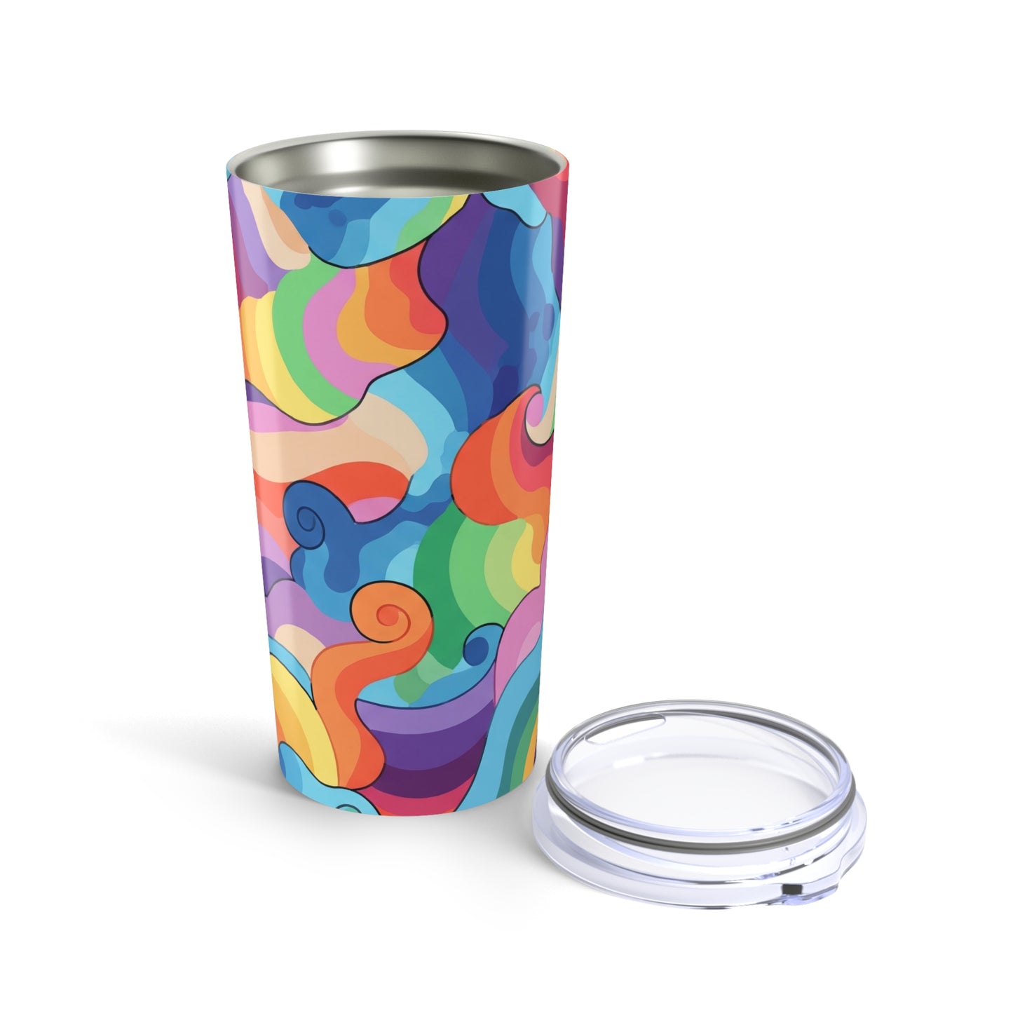 20oz Stainless Steel Tumbler With Double Wall Vacuum Insulation Leak Proof Travel Cup Safe For Hot And Cold