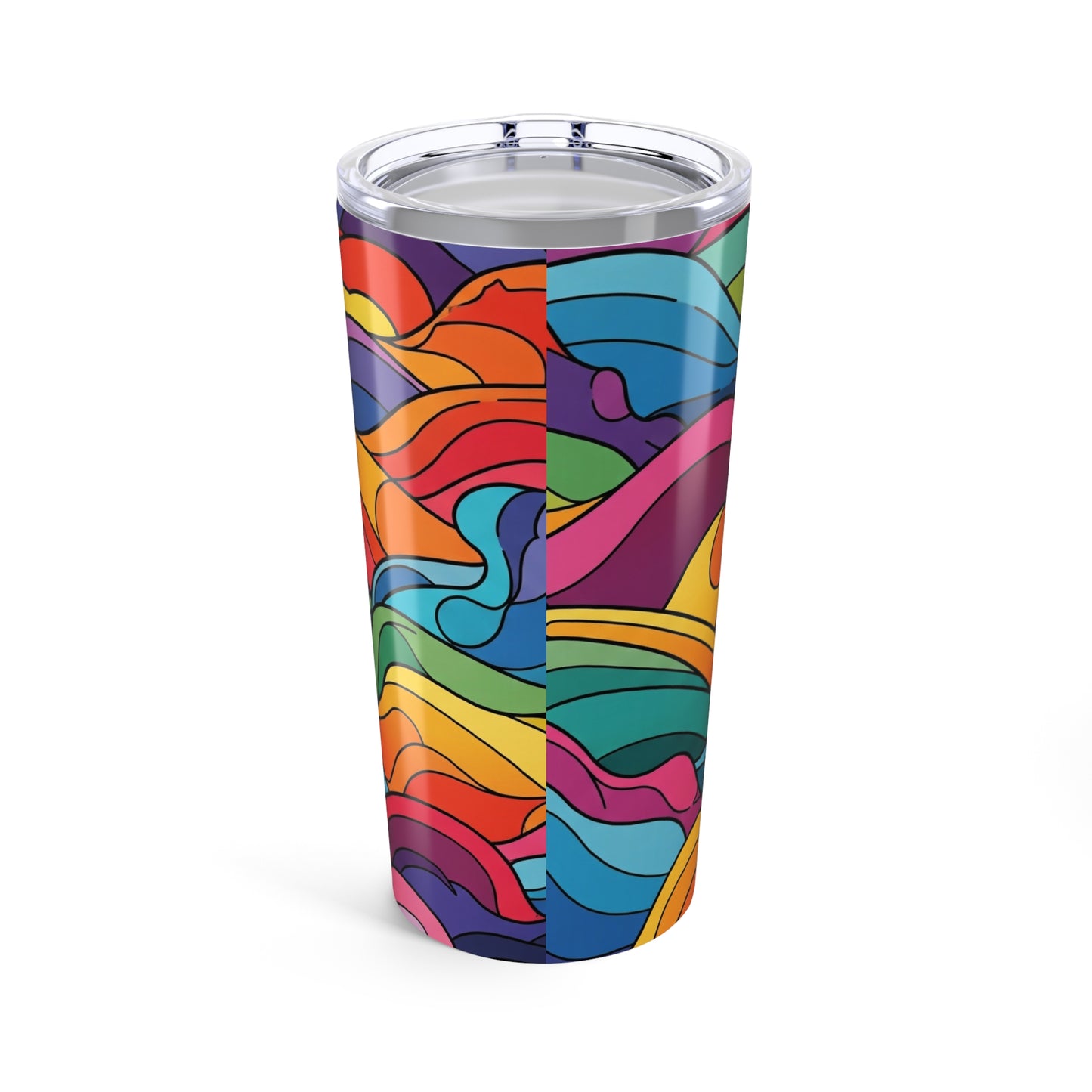 20oz Stainless Steel Tumbler Double Wall Vacuum Insulation Leak Proof Travel Mug For Hot And Cold Drinks