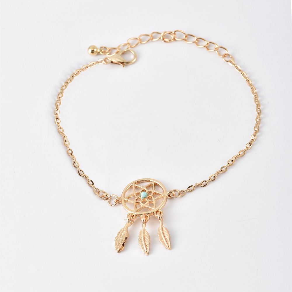 Triangle Arrow Dream Catcher Bracelet Jewelry Design Women